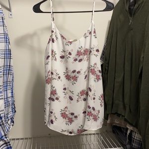 Floral tank top